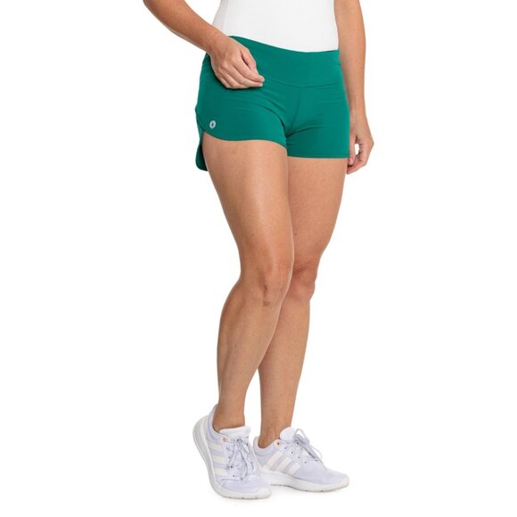 SmartWool Active Lined Shorts Women's Medium $60.00 New w/Tags Emerald Green - Picture 1 of 3